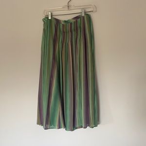 Colorful A-line skirt by Coldwater Creek